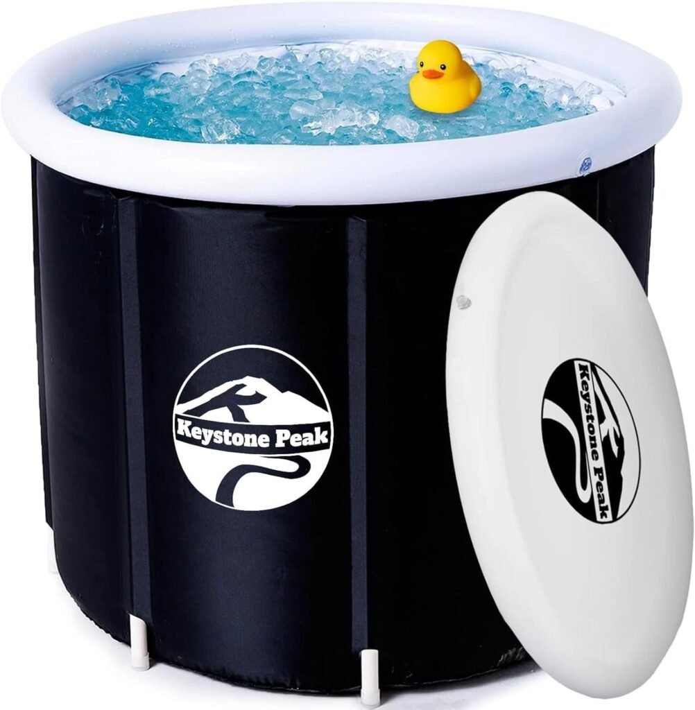 Ice Bath - 108 Gallons Cold Plunge tub + Portable Ice Bath tub for Athletes  Navy Seals + Ice Baths and Soaking + Cold Water Therapy - Boost your immune system  Improve recovery