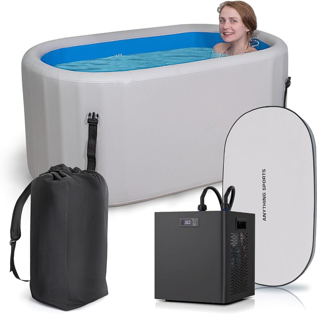 Inflatable Ice Bathtub With Chiller