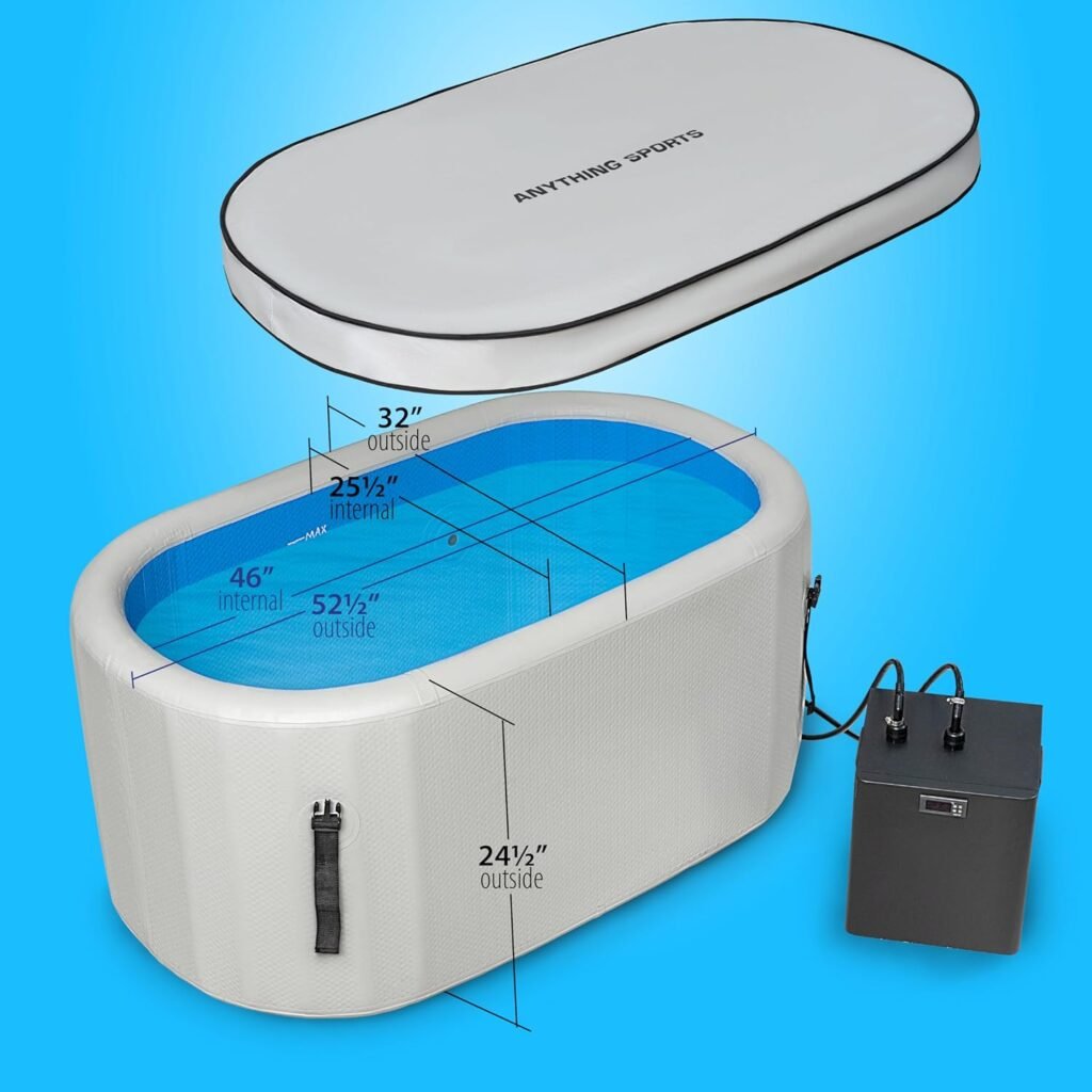 Inflatable Ice Bathtub With Chiller