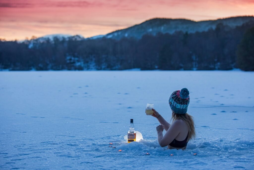 Cold Plunging As Moving Meditation