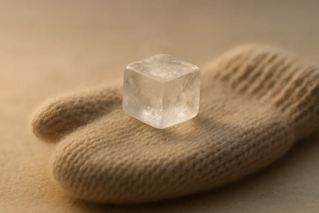What does self-compassion mean in the context of cold exposure, and what research links the two?
